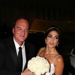 Réception du mariage de Quentin Tarantino et Daniella Pick à Beverly Hills, le 28 novembre 2018.