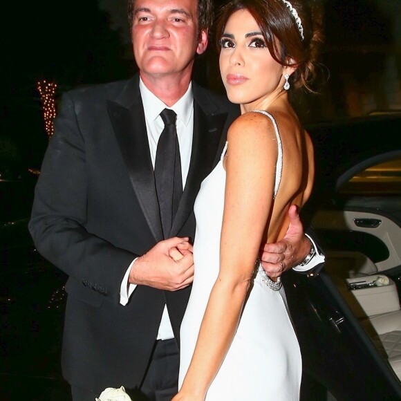 Réception du mariage de Quentin Tarantino et Daniella Pick à Beverly Hills, le 28 novembre 2018.