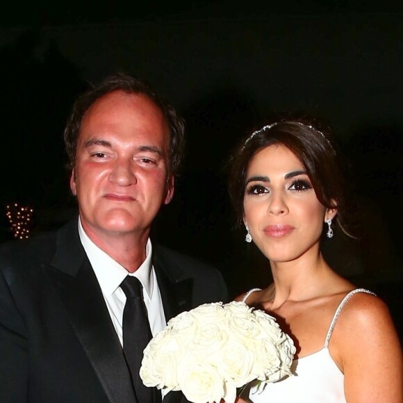 Réception du mariage de Quentin Tarantino et Daniella Pick à Beverly Hills, le 28 novembre 2018.