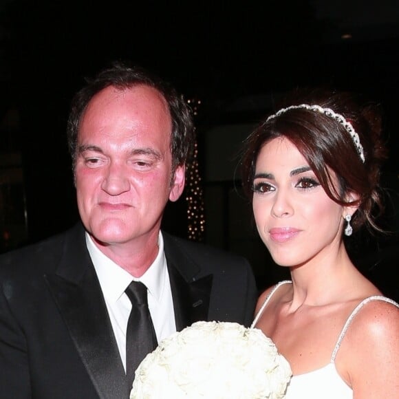 Réception du mariage de Quentin Tarantino et Daniella Pick à Beverly Hills, le 28 novembre 2018.