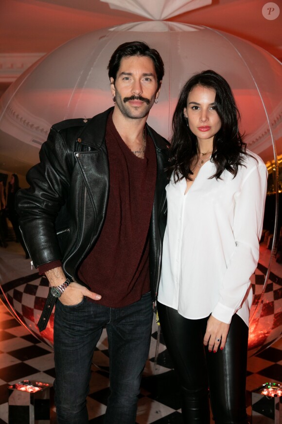 Exclusif - Jade Leboeuf et son mari Stéphane Rodrigues lors de l'inauguration de l'hôtel de Berri à Paris le 28 novembre 2018. © Romuald Meigneux / Bestimage