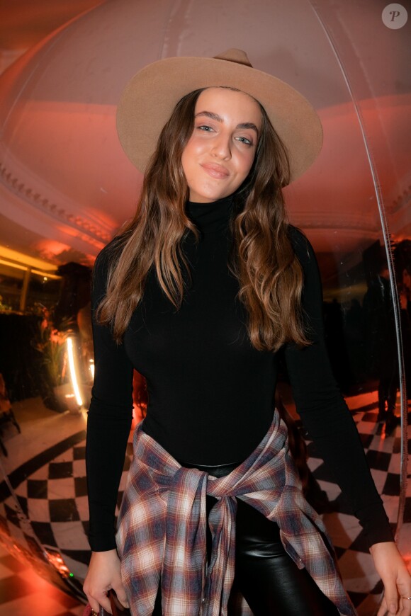 Exclusif - Carla Ginola lors de l'inauguration de l'hôtel de Berri à Paris le 28 novembre 2018. © Romuald Meigneux / Bestimage