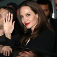 Angelina Jolie à la sortie du British Film Institute (BFI) à Londres, le 23 novembre 2018.