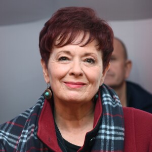 Exclusif - Fabienne Thibeault - Lancement de La Brigade Des Pères Noël Verts du Secours Populaire sur le parvis de l'Hôtel de ville de Paris, France, le 30 novembre 2018. © Giancarlo Gorassini/Bestimage