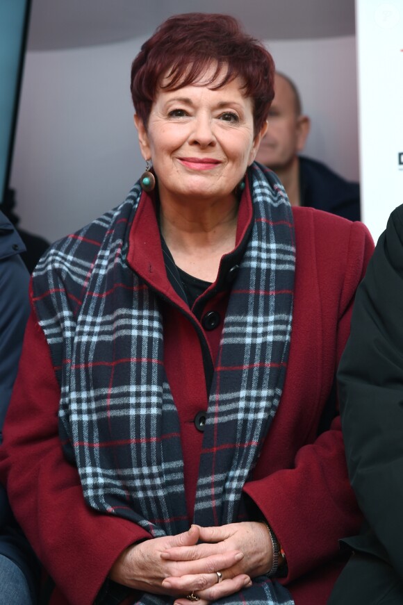 Exclusif - Fabienne Thibeault - Lancement de La Brigade Des Pères Noël Verts du Secours Populaire sur le parvis de l'Hôtel de ville de Paris, France, le 30 novembre 2018. © Giancarlo Gorassini/Bestimage