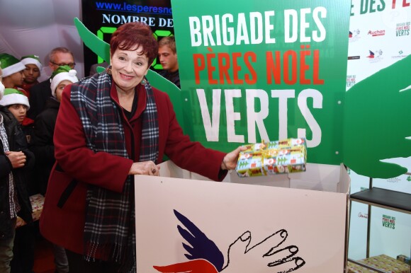 Exclusif - Fabienne Thibault - Lancement de La Brigade Des Pères Noël Verts du Secours Populaire sur le parvis de l'Hôtel de ville de Paris, France, le 30 novembre 2018. © Giancarlo Gorassini/Bestimage