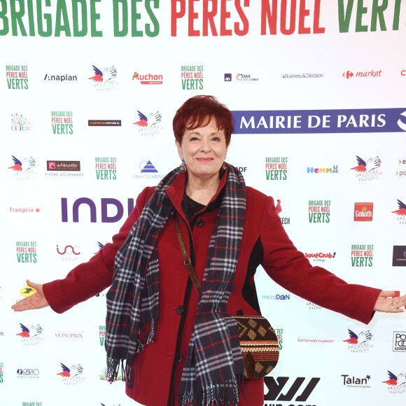 Exclusif - Fabienne Thibeault - Lancement de La Brigade Des Pères Noël Verts du Secours Populaire sur le parvis de l'Hôtel de ville de Paris, France, le 30 novembre 2018. © Giancarlo Gorassini/Bestimage