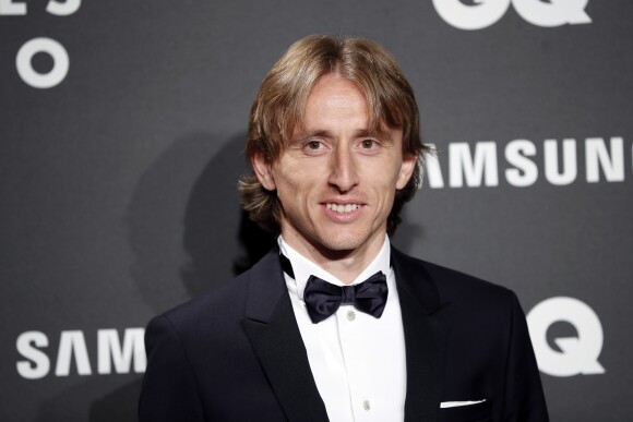 Luka Modric au photocall de la soirée des "GQ Awards Men of the Year" à Madrid, le 22 novembre 2018.