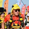 Patrick Poivre d'Arvor (PPDA) lors de l'étape n°1 de la 1ère édition du Half Marathon des Sables Peru, 120 kilomètres en autosuffisance, dans le désert d'Ica au Pérou. Le 2 décembre 2018 © E.Guimier/HalfMDS/Bestimage