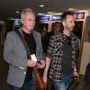 Anthony Adams (père de Victoria Beckham), Christian Adams (frère de Victoria Beckham) - People à l'aéroport de Marrakech après avoir célébré l'anniversaire de David Beckham (40 ans), le 3 mai 2015.
