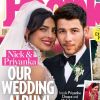 Les jeunes mariés Priyanka Chopra et Nick Jonas en couverture du magazine People.