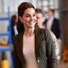 Le prince William et Catherine (Kate) Middleton se rendent sur la base militaire de la Royal Air Force (RAF) d'Akrotiri, à Chypre, pour rencontrer les soldats, les familles résidant sur la base, le personnel de la station et des membres de la communauté locale. Le 5 décembre 2018.