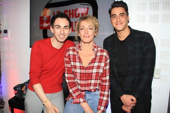 Exclusif - Jordan de Luxe, Juliette Arnaud - Emission "Le Show de Luxe" sur la Radio Voltage à Paris le 4 décembre 2018.© Philippe Baldini/Bestimage