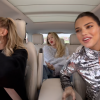 Hailey Bieber, Miley Cyrus et Kendall Jenner dans "Carpool Karaoke", épisode diffusé le 7 décembre 2018