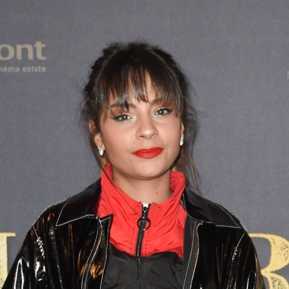 La chanteuse Sindy (Sindy Auvity) à l'avant-première du film policier "L'Empereur de Paris" au cinéma Gaumont-Opéra à Paris, France, le 10 décembre 2018. © Coadic Guirec/Bestimage