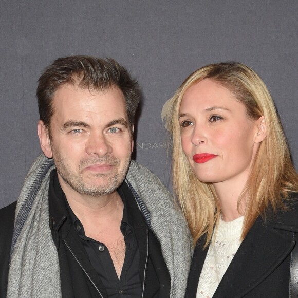 Clovis Cornillac et sa femme Lilou Fogli à l'avant-première du film policier "L'Empereur de Paris" au cinéma Gaumont-Opéra à Paris, France, le 10 décembre 2018. © Coadic Guirec/Bestimage