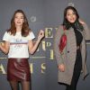 Marine Lorphelin et Ayem Nour à l'avant-première du film policier "L'Empereur de Paris" au cinéma Gaumont-Opéra à Paris, France, le 10 décembre 2018. © Coadic Guirec/Bestimage