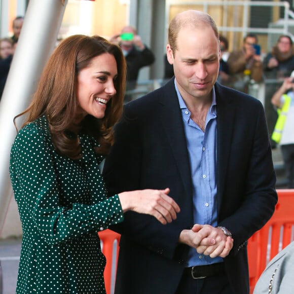 Le prince William, duc de Cambridge, et Kate Middleton, duchesse de Cambridge, visitent l'hôpital pour enfants Evelina à Londres, Royaume Uni, le 11 décembre 2018.