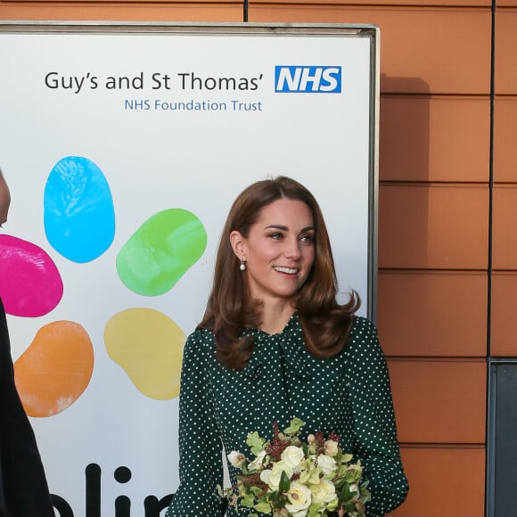 Le prince William, duc de Cambridge, et Kate Middleton, duchesse de Cambridge, visitent l'hôpital pour enfants Evelina à Londres, Royaume Uni, le 11 décembre 2018.