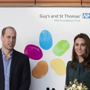 Le prince William, duc de Cambridge, et Kate Middleton, duchesse de Cambridge, visitent l'hôpital pour enfants Evelina à Londres, Royaume Uni, le 11 décembre 2018.