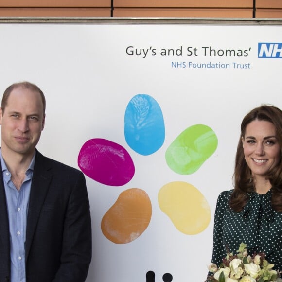 Le prince William, duc de Cambridge, et Kate Middleton, duchesse de Cambridge, visitent l'hôpital pour enfants Evelina à Londres, Royaume Uni, le 11 décembre 2018.