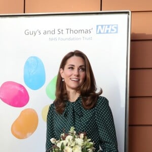 Le prince William, duc de Cambridge, et Kate Middleton, duchesse de Cambridge, visitent l'hôpital pour enfants Evelina à Londres, Royaume Uni, le 11 décembre 2018.