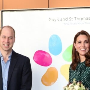 Le prince William, duc de Cambridge, et Kate Middleton, duchesse de Cambridge, visitent l'hôpital pour enfants Evelina à Londres, Royaume Uni, le 11 décembre 2018.