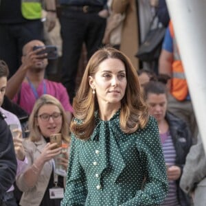 Le prince William, duc de Cambridge, et Kate Middleton, duchesse de Cambridge, visitent l'hôpital pour enfants Evelina à Londres, Royaume Uni, le 11 décembre 2018.