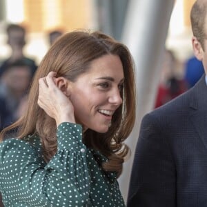 Le prince William, duc de Cambridge, et Kate Middleton, duchesse de Cambridge, visitent l'hôpital pour enfants Evelina à Londres, Royaume Uni, le 11 décembre 2018.