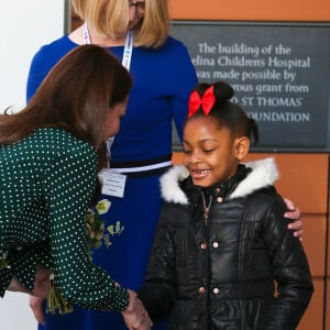 Le prince William, duc de Cambridge, et Kate Middleton, duchesse de Cambridge, visitent l'hôpital pour enfants Evelina à Londres, Royaume Uni, le 11 décembre 2018.