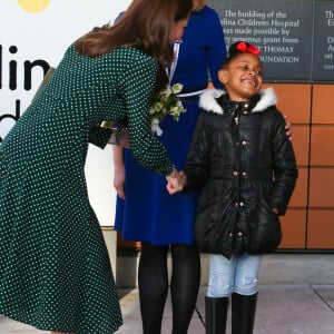 Le prince William, duc de Cambridge, et Kate Middleton, duchesse de Cambridge, visitent l'hôpital pour enfants Evelina à Londres, Royaume Uni, le 11 décembre 2018.