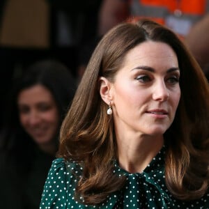 Le prince William, duc de Cambridge, et Kate Middleton, duchesse de Cambridge, visitent l'hôpital pour enfants Evelina à Londres, Royaume Uni, le 11 décembre 2018.