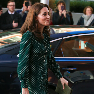 Le prince William, duc de Cambridge, et Kate Middleton, duchesse de Cambridge, visitent l'hôpital pour enfants Evelina à Londres, Royaume Uni, le 11 décembre 2018.