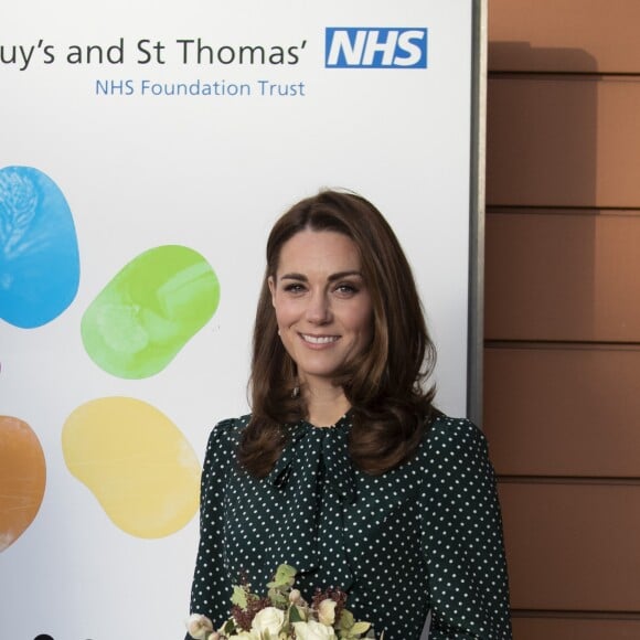 Le prince William, duc de Cambridge, et Kate Middleton, duchesse de Cambridge, visitent l'hôpital pour enfants Evelina à Londres, Royaume Uni, le 11 décembre 2018.