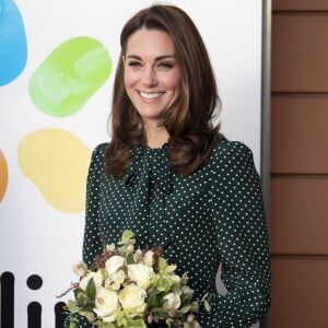 Le prince William, duc de Cambridge, et Kate Middleton, duchesse de Cambridge, visitent l'hôpital pour enfants Evelina à Londres, Royaume Uni, le 11 décembre 2018.