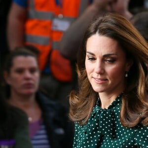 Le prince William, duc de Cambridge, et Kate Middleton, duchesse de Cambridge, visitent l'hôpital pour enfants Evelina à Londres, Royaume Uni, le 11 décembre 2018.