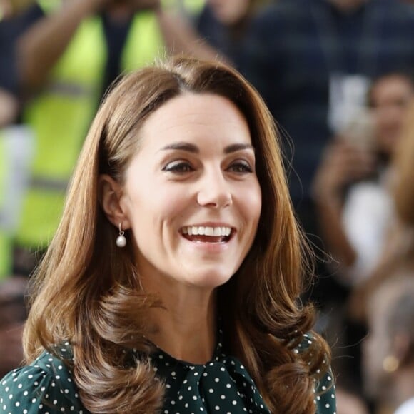 Le prince William, duc de Cambridge, et Kate Middleton, duchesse de Cambridge, visitent l'hôpital pour enfants Evelina à Londres, Royaume Uni, le 11 décembre 2018.