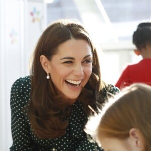 Le prince William, duc de Cambridge, et Kate Middleton, duchesse de Cambridge, visitent l'hôpital pour enfants Evelina à Londres, Royaume Uni, le 11 décembre 2018.