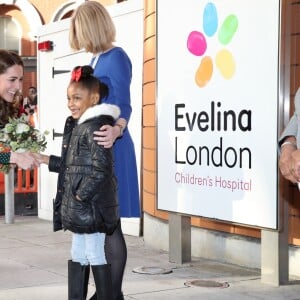 Le prince William, duc de Cambridge, et Kate Middleton, duchesse de Cambridge, visitent l'hôpital pour enfants Evelina à Londres, Royaume Uni, le 11 décembre 2018.