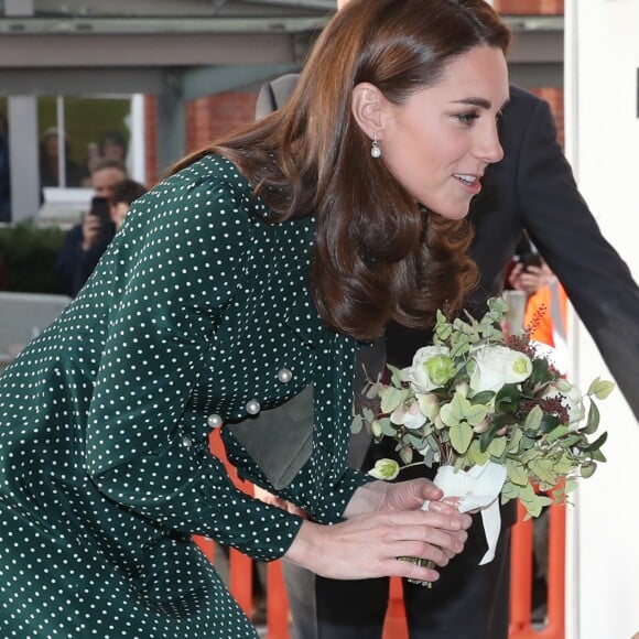 Le prince William, duc de Cambridge, et Kate Middleton, duchesse de Cambridge, visitent l'hôpital pour enfants Evelina à Londres, Royaume Uni, le 11 décembre 2018.