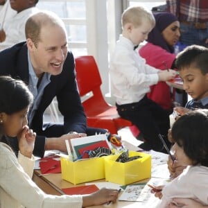 Le prince William, duc de Cambridge, et Kate Middleton, duchesse de Cambridge, visitent l'hôpital pour enfants Evelina à Londres, Royaume Uni, le 11 décembre 2018.