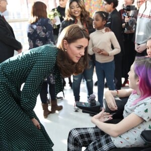 Le prince William, duc de Cambridge, et Kate Middleton, duchesse de Cambridge, visitent l'hôpital pour enfants Evelina à Londres, Royaume Uni, le 11 décembre 2018.