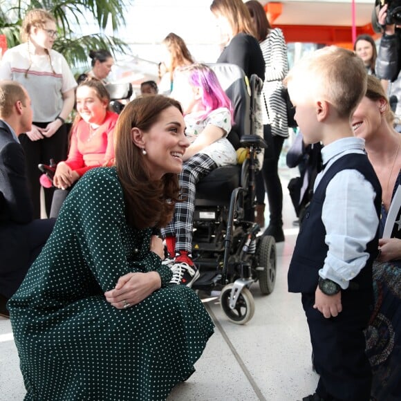 Le prince William, duc de Cambridge, et Kate Middleton, duchesse de Cambridge, visitent l'hôpital pour enfants Evelina à Londres, Royaume Uni, le 11 décembre 2018.