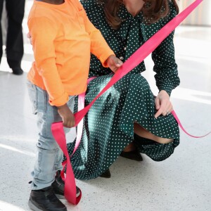 Le prince William, duc de Cambridge, et Kate Middleton, duchesse de Cambridge, visitent l'hôpital pour enfants Evelina à Londres, Royaume Uni, le 11 décembre 2018.