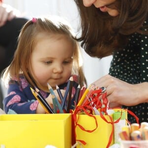 Le prince William, duc de Cambridge, et Kate Middleton, duchesse de Cambridge, visitent l'hôpital pour enfants Evelina à Londres, Royaume Uni, le 11 décembre 2018.