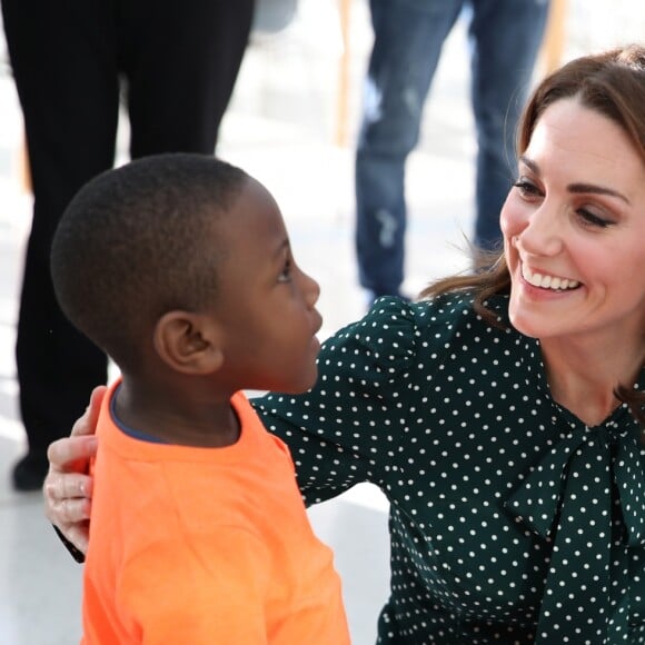 Le prince William, duc de Cambridge, et Kate Middleton, duchesse de Cambridge, visitent l'hôpital pour enfants Evelina à Londres, Royaume Uni, le 11 décembre 2018.