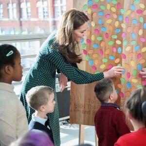 Le prince William, duc de Cambridge, et Kate Middleton, duchesse de Cambridge, visitent l'hôpital pour enfants Evelina à Londres, Royaume Uni, le 11 décembre 2018.