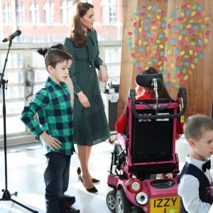 Le prince William, duc de Cambridge, et Kate Middleton, duchesse de Cambridge, visitent l'hôpital pour enfants Evelina à Londres, Royaume Uni, le 11 décembre 2018.