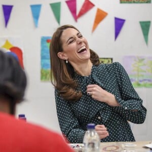 Kate Catherine Middleton, duchesse de Cambridge en visite au Centre d'aide aux sans-abris "The Passage" à Londres. Le 11 décembre 2018  11th December 2018 London UK Britain's Catherine, Duchess of Cambridge during a visit to the homeless charity The Passage in London.They will speak to frontline workers about some of the challenges relating to street homelessness, including drug addiction and mental health issues.11/12/2018 - Londres