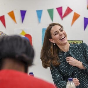 Kate Catherine Middleton, duchesse de Cambridge en visite au Centre d'aide aux sans-abris "The Passage" à Londres. Le 11 décembre 2018  11th December 2018 London UK Britain's Catherine, Duchess of Cambridge during a visit to the homeless charity The Passage in London.They will speak to frontline workers about some of the challenges relating to street homelessness, including drug addiction and mental health issues.11/12/2018 - Londres